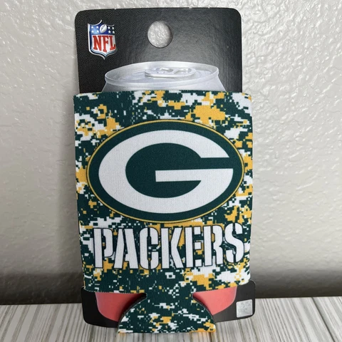 Green Bay Packers Football NFL Beer Can Coozie Koozie Cooler Cover