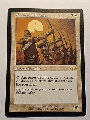 Elite Archers●Urza's Saga●MTG●PORTUGUESE●RARE●1998●NM●1818 - Image 1 of 2