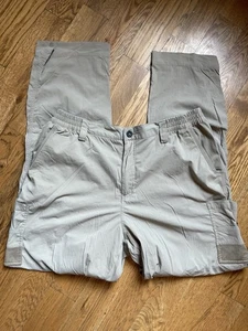 Pantaloni outdoor Magellan taglia XL marroni Adventure Gear Mag Repel misto nylon escursionismo - Foto 1 di 9