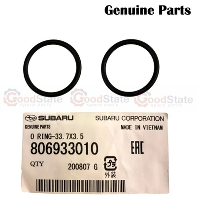 GENUINE Subaru Impreza WRX STi Water Cross Over Transfer Pipe Tube O Ring x2 - image 1 of 3