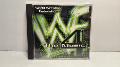 WWF The Music Volume 4 CD – Wrestling Entrance Themes, VG Condition - Image 1 of 3