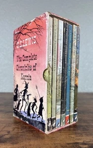 The Chronicles of Narnia C.S. Lewis 1967 Penguin PB Box Set Complete 7 Vols. - Picture 1 of 20