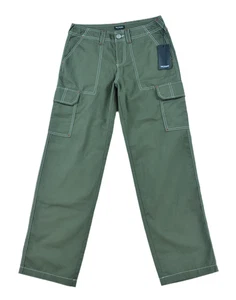 True Religion Cargo Pants Men's 28x32 Military Green Kalamata Straight Leg NWT - Picture 1 of 11