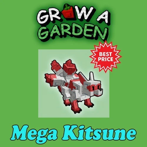Mega Kitsune - Grow a Garden Roblox | PETS | Cheap & Fast Delivery