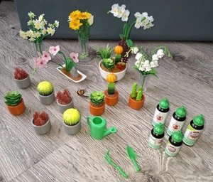 ZURU Mini Brands Create Garden Set Of Toy Flowers & Plants. Collectable Miniture - Picture 1 of 7