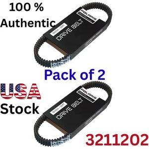 2X Polaris RZR Drive Belt 3211202 for Turbo S, Turbo S 4, Turbo R, XP, Turbo R 4 - Picture 1 of 5