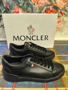 MONCLER SNEAKER IN PELLE Nera T.36 Sneakers Basse Donna  - Imagen 1 de 10