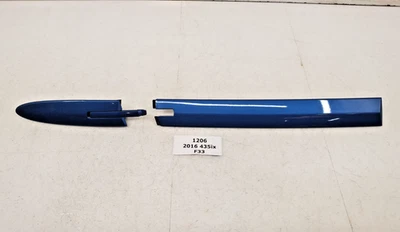 ✅ Tampa de dobradiça de teto conversível driver esquerdo BMW E93 335 F33 F83 M4 fabricante de equipamento original azul - Imagem 1 de 4