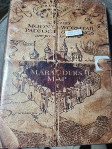 iPad 6., 7., 8. Generation Hogwarts Marodeur's Map Cover - Bild 1 von 2