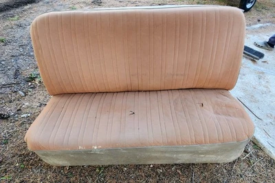 Ford F1 1948 1949 1950 1952 camioneta asiento de banco con pista 48 49 50 51 52 Foto 1 de 4