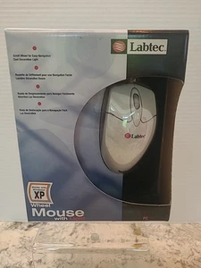 Labtec Wheel Mouse With Light PS/2 Connection XP New - Picture 1 of 6