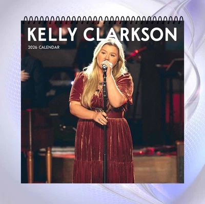 Kelly Clarkson 2026 Calendar, Inspiring Music Star Wall Calendar Gift - Image 1 of 4