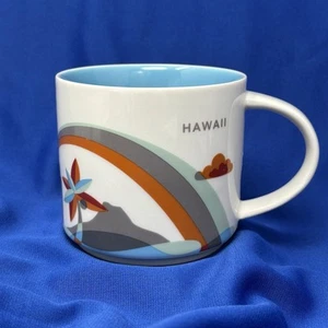 Tazza da caffè Starbucks 2013 HAWAII You Are Here YAH 14 oz usata in ottime condizioni - Foto 1 di 9