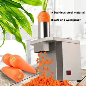 Electric Vegetable Chopper Cutter Machine Manual Dicing for Fruits Vegetables - Picture 1 of 21
