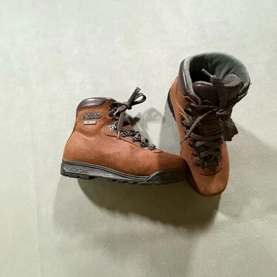 Botas para mujer Asolo talla 7 GoreTex senderismo impermeables cuero Vibram Gorpcore Foto 1 de 4