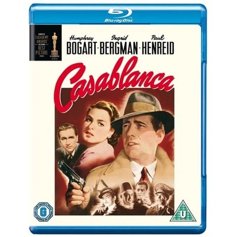 Casablanca (PG) 1942 Blu-ray Brand New UK Release Genuine Fast Region 2 PAL New - Image 1 of 1