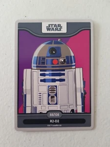 Woolworths Disney Worlds Of Wonder 2024 Collector Card - #88 Star Wars R2-D2 - Picture 1 of 6