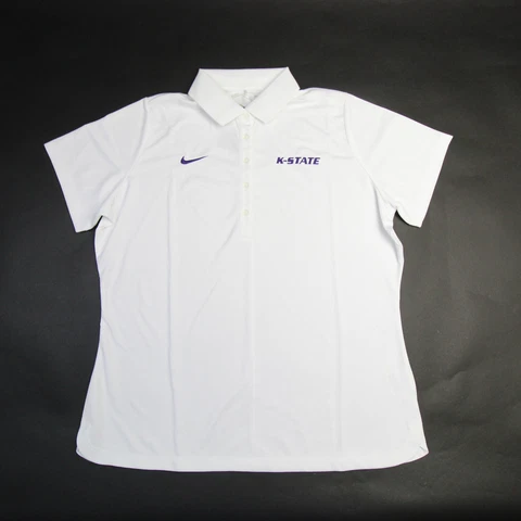 Kansas State Wildcats Nike Golf Tour Performance Polo Women's White New Cover