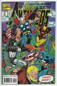 AVENGERS TERMINATRIX OBJECTIVE #4 (1993) ~ VERY FINE+ 8.5 - Picture 1 of 2