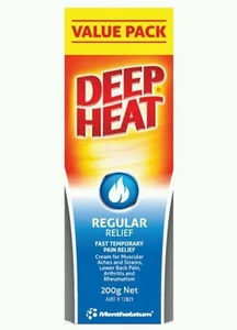 2× DEEP HEAT REGULAR  value pack 200g - OzHealthExperts  - Picture 1 of 1