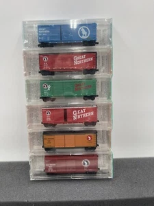 Micro-Trains 02-16 Special Run Western Road Pack #2 Great Northern Boxcar 6-Pack - Picture 1 of 6