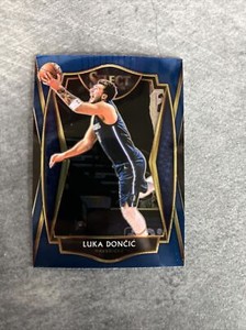 2020-21 Panini Select Blue Retail Premier Level Silver Luka Doncic Mavericks