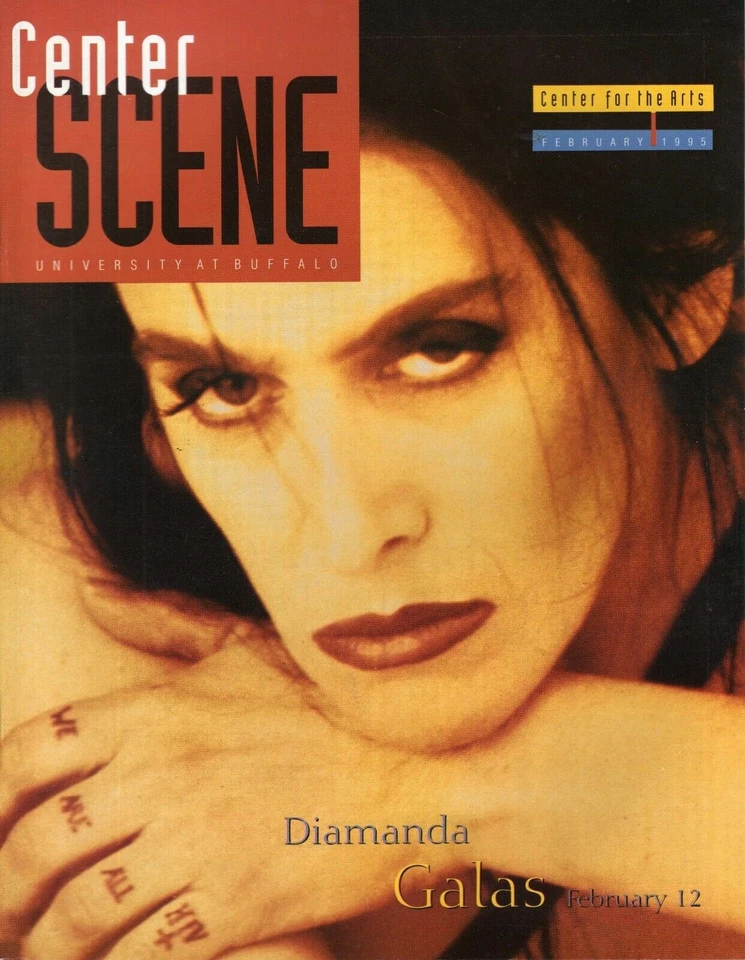 CENTER SCENE MAGAZINES FROM BUFFALO,NY     LOT OF 2      DIAMANDA GALAS COVER Foto 1 de 1