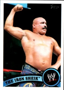 Tarjeta de lucha libre Topps WWE 2011 #94 The Iron Sheik - Imagen 1 de 2