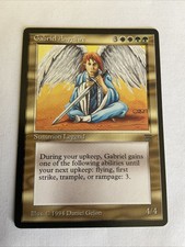 MTG Gabriel Angelfire Legends magic the gathering actual pics LP