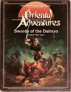 Advanced Dungeons & Dragons Oriental OA1 Espadas del Daimyo Muy Buenas TSR 9164 - Imagen 1 de 6