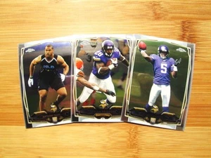 2014 Topps Chrome Minnesota Vikings TEAM SET (13) Cards - Picture 1 of 4