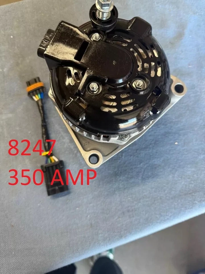 350 AMP 8247N Alternator Hairpin High Output Chevy Cadillac GMC performance Foto 1 de 3