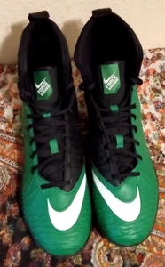 Nike Mens Force Savage Elite TD 880140-310 Green Football Cleats Shoes Size 10 - Picture 1 of 9