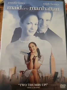 Maid in Manhattan DVD Ships Free Same Day with Tracking Very good! - Imagen 1 de 2