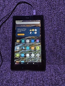 Amazon Fire 7 (9th Generation) 16GB, Wi-Fi, 7in - Black - Afbeelding 1 van 4