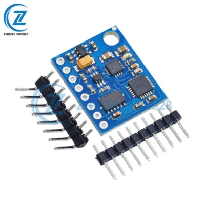 9 Axis Sensor Module ITG3205+ HMC5883L +ADXL345 6DOF 9DOF IMU Sensor for Arduino - Image 1 of 4