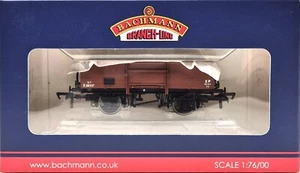 Bachmann 38-327 13T vagón abierto de acero de lados altos E281227 librea de bauxita BR temprana - Imagen 1 de 2