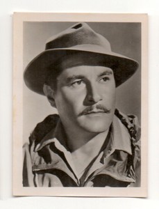 Amedeo Nazzari 1951 Greiling Film Star E Series Cigarette Card  #100