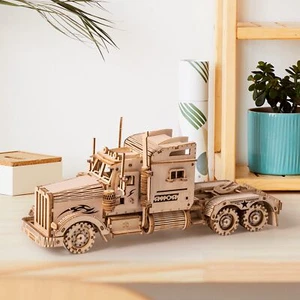 Model Car Kits - Wooden 3D Puzzles for Adults, Educational Building Set - Picture 1 of 9