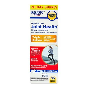 Equate Triple Action Joint Health Dietary Supplement, 30 Count - Picture 1 of 10