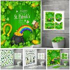 Irish Festival 4 Pieces Shower Curtain Set With Rugs Shower Curtain For