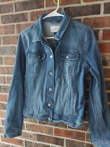 Womens Denim Jacket. Size Med. - Picture 1 of 8