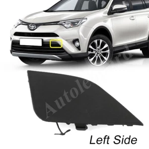 Cubierta para ojos de remolque para Toyota RAV4 2016-18 parachoques delantero LH acceso orificio cubierta texturizada - Imagen 1 de 9