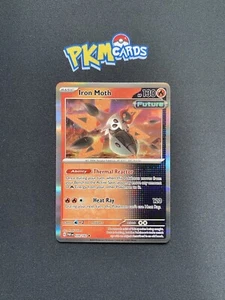 Pokémon TCG Iron Moth Paradox Rift 028/182 Holo Rare LP. - Picture 1 of 3
