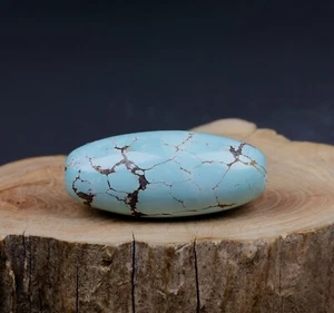 Himalayan Tibetan Bhutan Nepalese Collectable Dzi Turquoise Bead  Amule - Picture 1 of 12