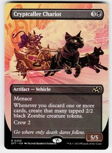 Aetherdrift #306 Cryptcaller Chariot (Borderless) - Picture 1 of 2