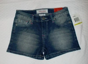 VIGOSS Girls Denim Jean Shorts Dream Blue Faded Jeans Size 14 NWT - Picture 1 of 4