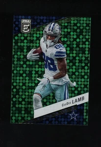 2023 Panini Donruss Elite Cee Dee Lamb Green Disco #11 - Picture 1 of 2