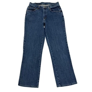 Lee Riders Jeans Bootcut Blue Womens 28W 27L 10 Stretch Denim Retro Vintage - Picture 1 of 13