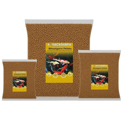 Aquacadabra Pond Wheatgerm Winter Autumn Cold Weather Koi Fish Food Pellets 5mm